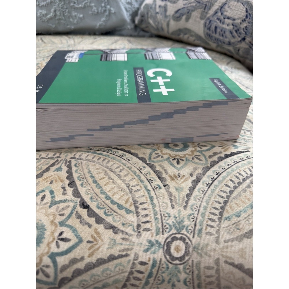 C++ Programming: From Problem Analysis to - Paperback, by Malik D. - Very Good